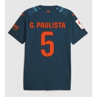 Pánský Fotbalový dres Valencia Gabriel Paulista #5 2023-24 Venkovní Krátký Rukáv